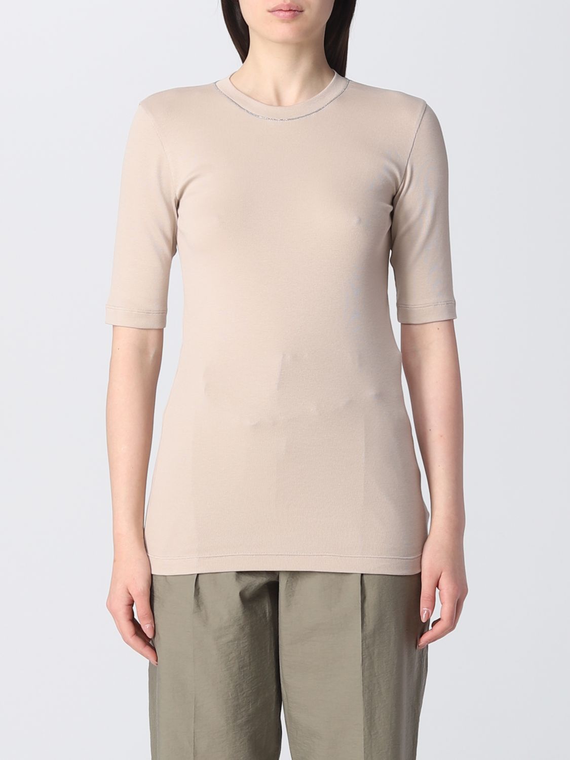 T-Shirt Woman color Beige