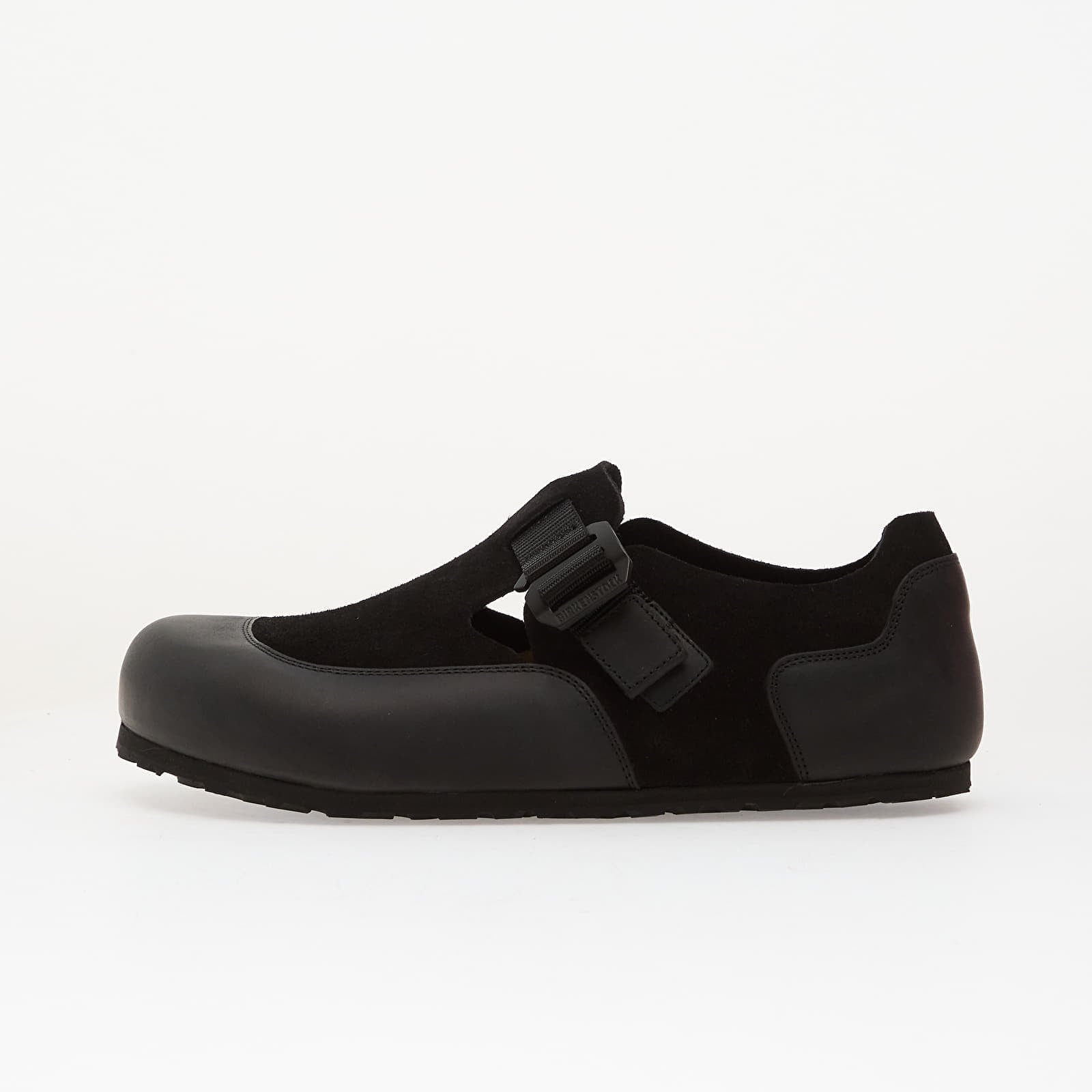 Shoes Birkenstock London Nova 2.0 Leather-Suede Unisex Black