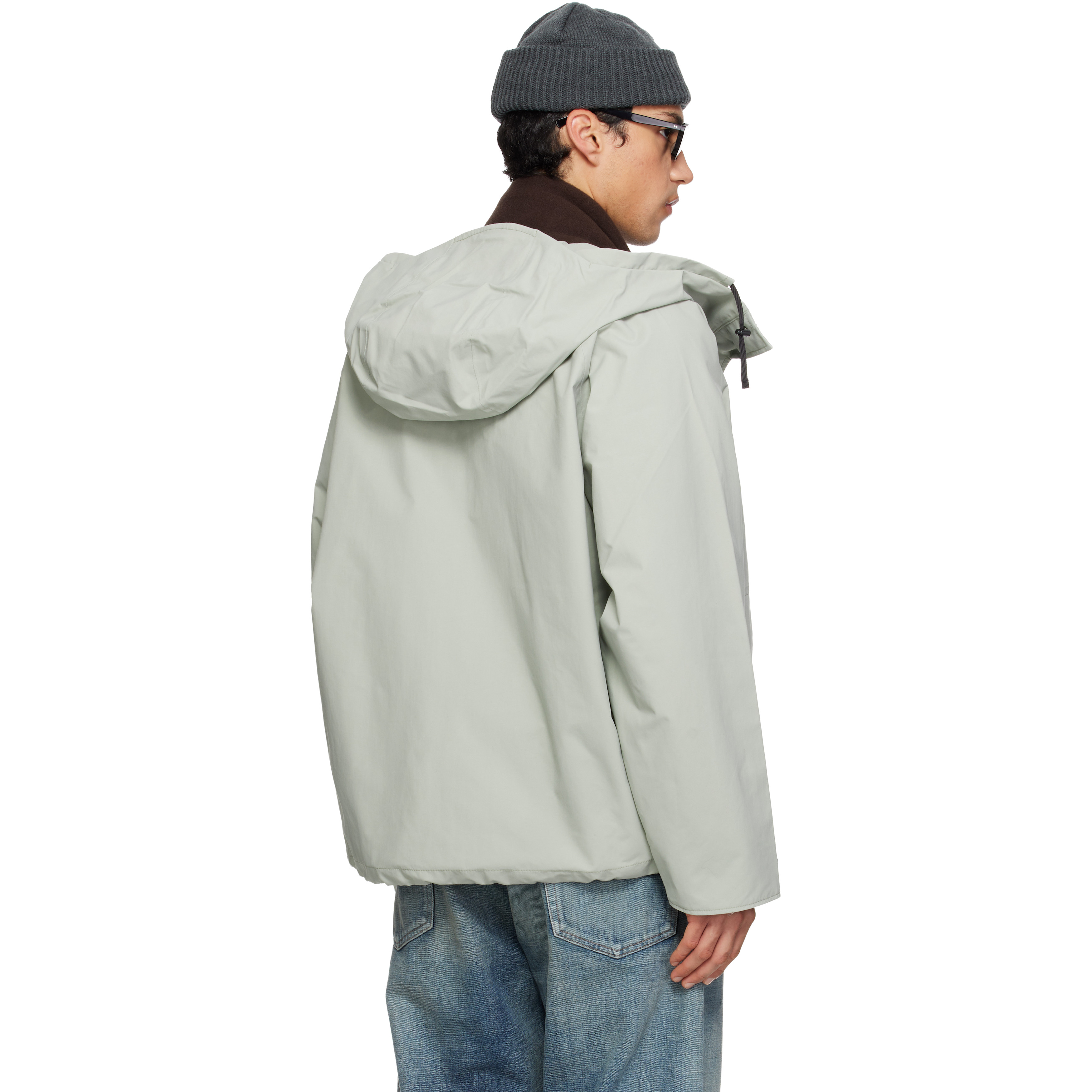 Gray 2L Nylon GORE-TEX Cruiser Jacket