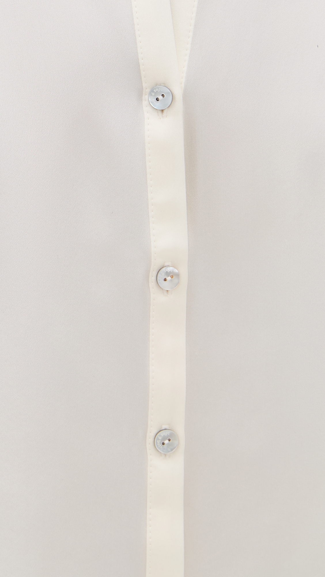 Fiona Silk Top Ivory