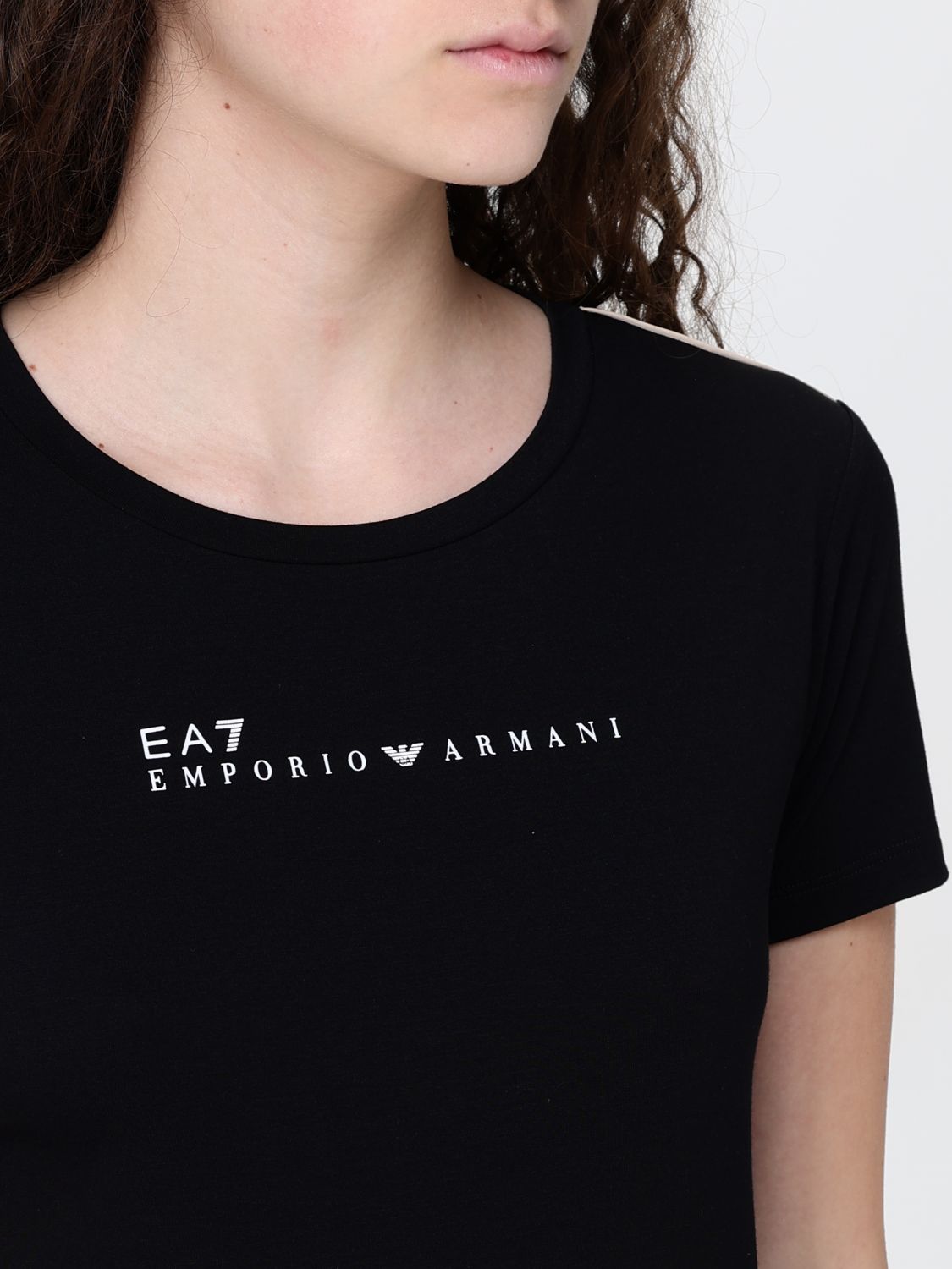 T-Shirt EA7 Woman color Black