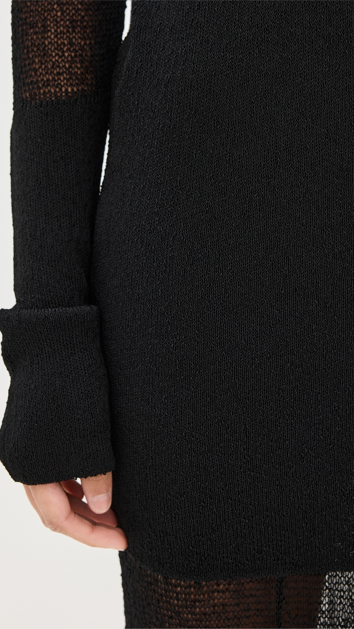 Anita Knit Dress in Sheer