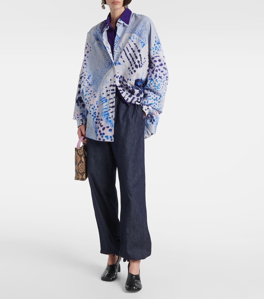 Dries Van Noten Denim straight pants