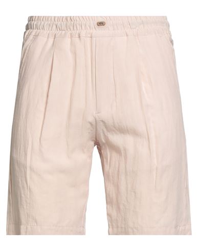 Man Shorts & Bermuda Shorts Light pink Size 30 Linen