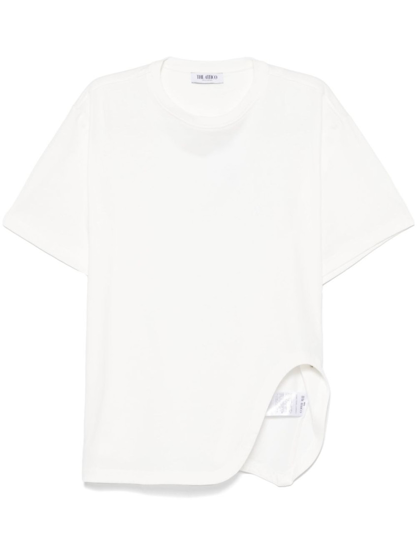 White Crewneck Logo T-Shirt