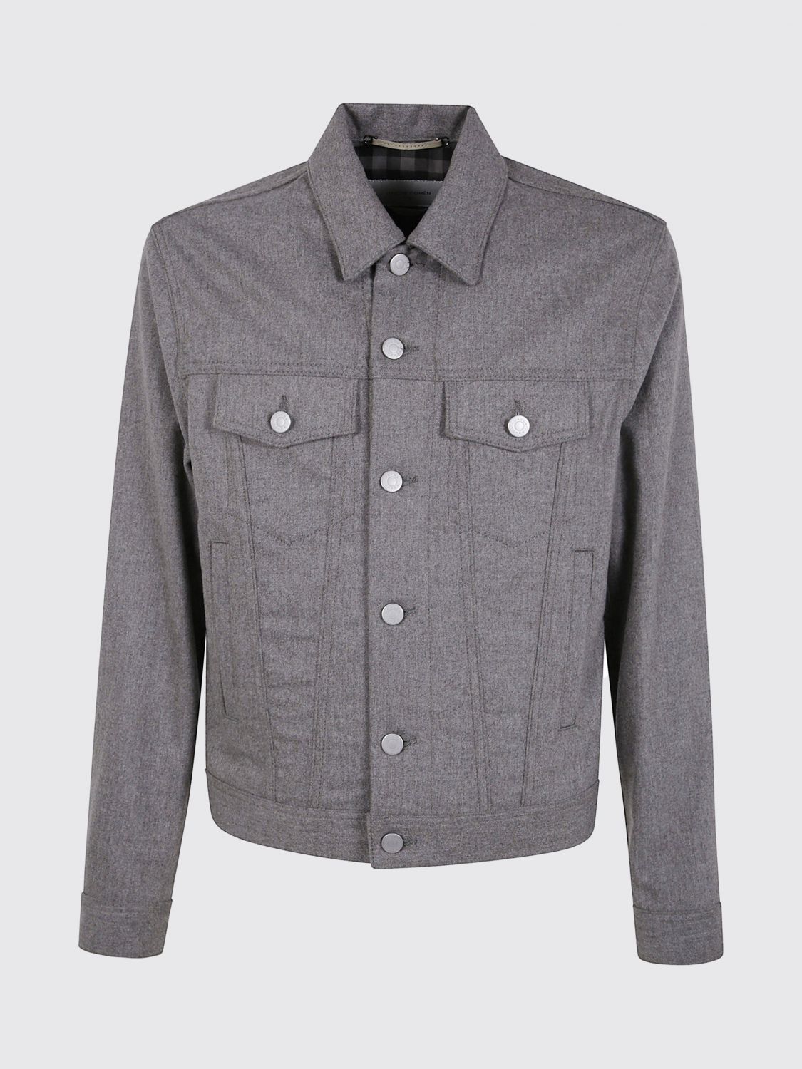 Jacket Men color Grey