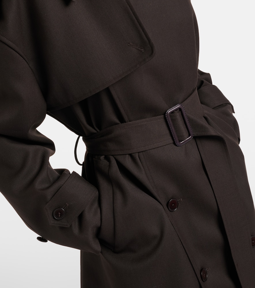 Dursley belted double-breasted trench coat