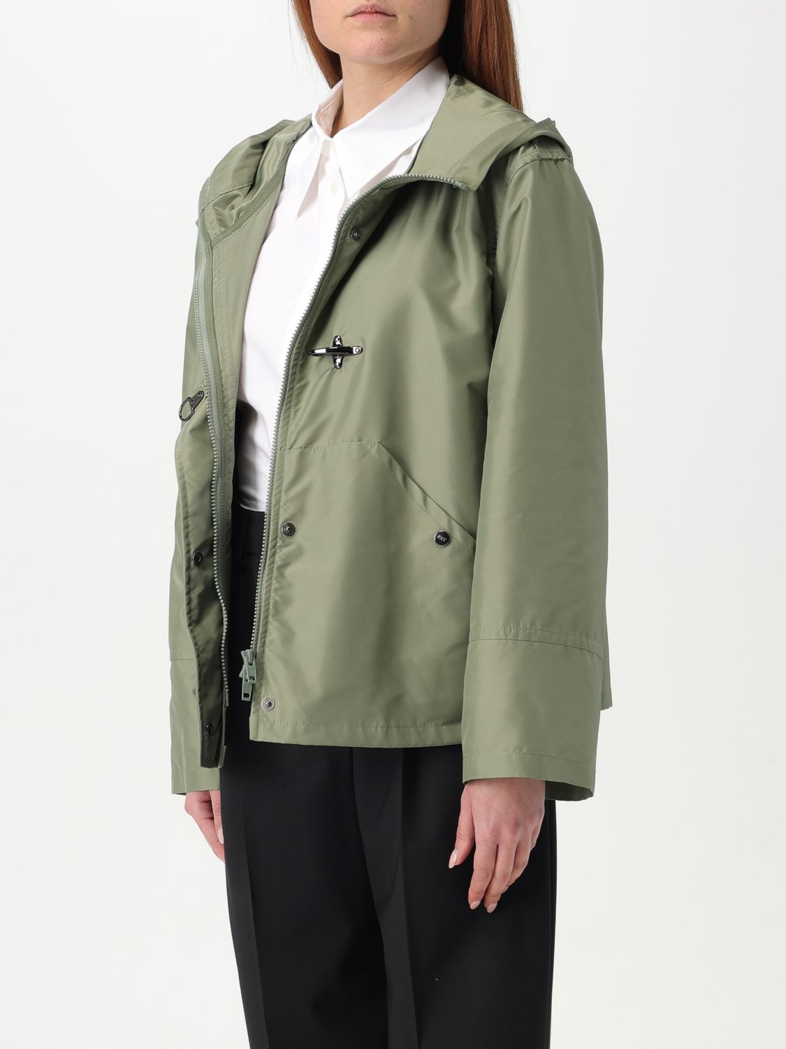 Coat Woman color Green