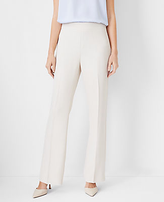 Ann Taylor The Tall Side Zip Trouser in Fluid Crepe
