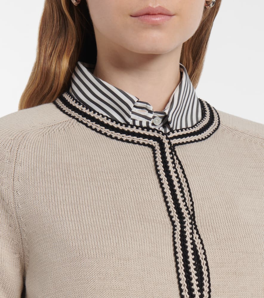 Zenobia cotton cardigan