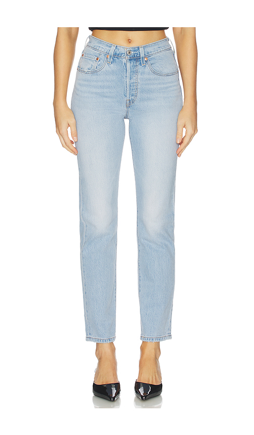 LEVI'S 501 Straight in Blue. 24. Also , 26, 28
