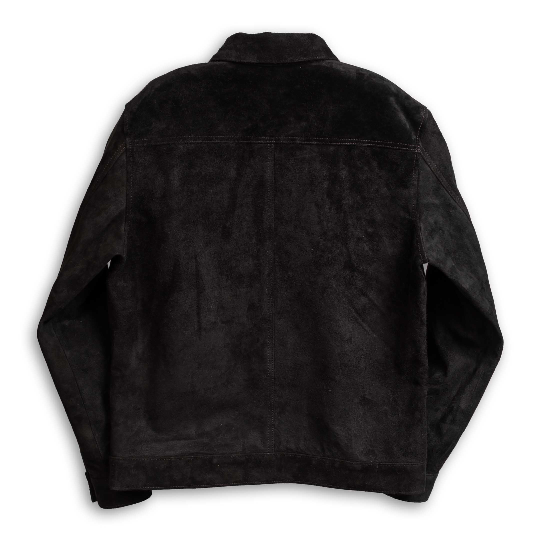 Horse Roughout WWII Jean Jacket Black