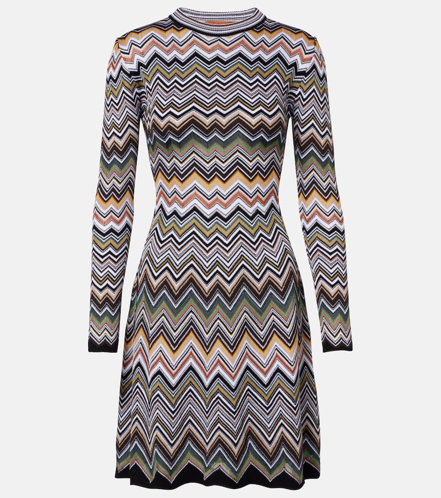 Zigzag minidress