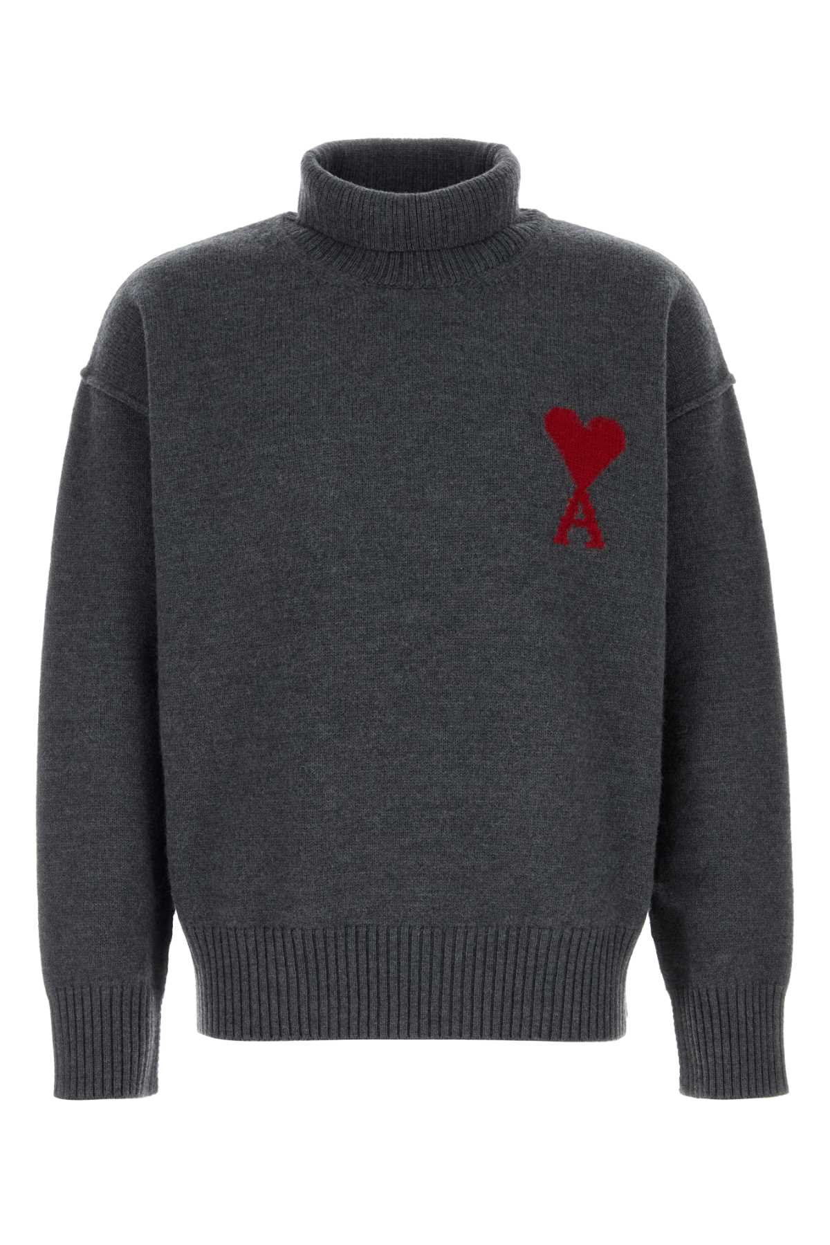 Felted Sweater — Gray