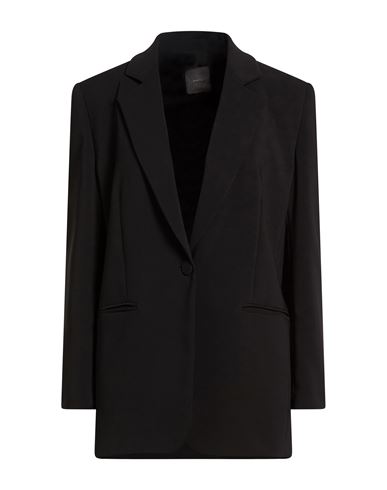 Woman Blazer Black Size 4 Polyester, Elastane