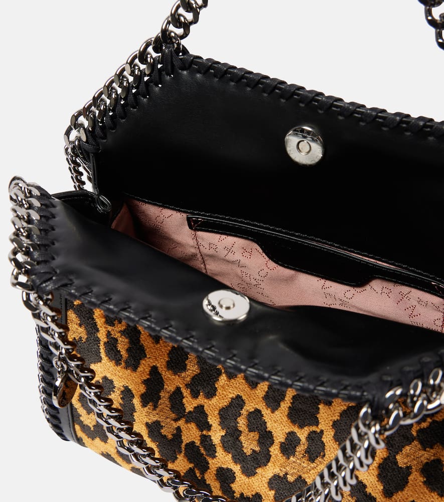 Falabella Mini leopard-print tote bag