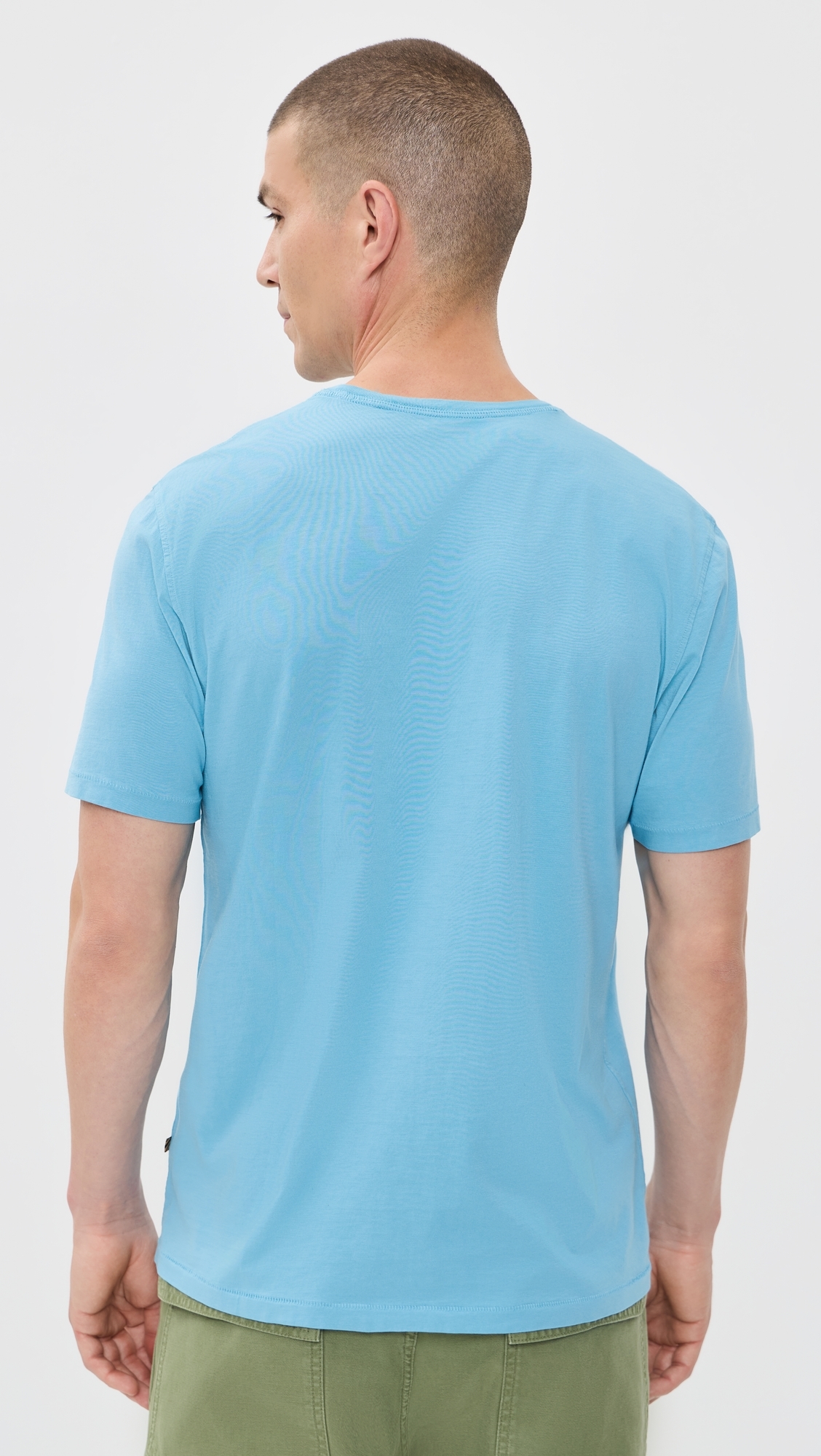 Washed Tee Delphinium Blue