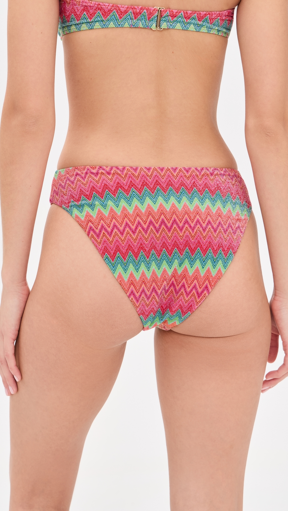 Amarie Bottoms Strawberry Ice Chevron
