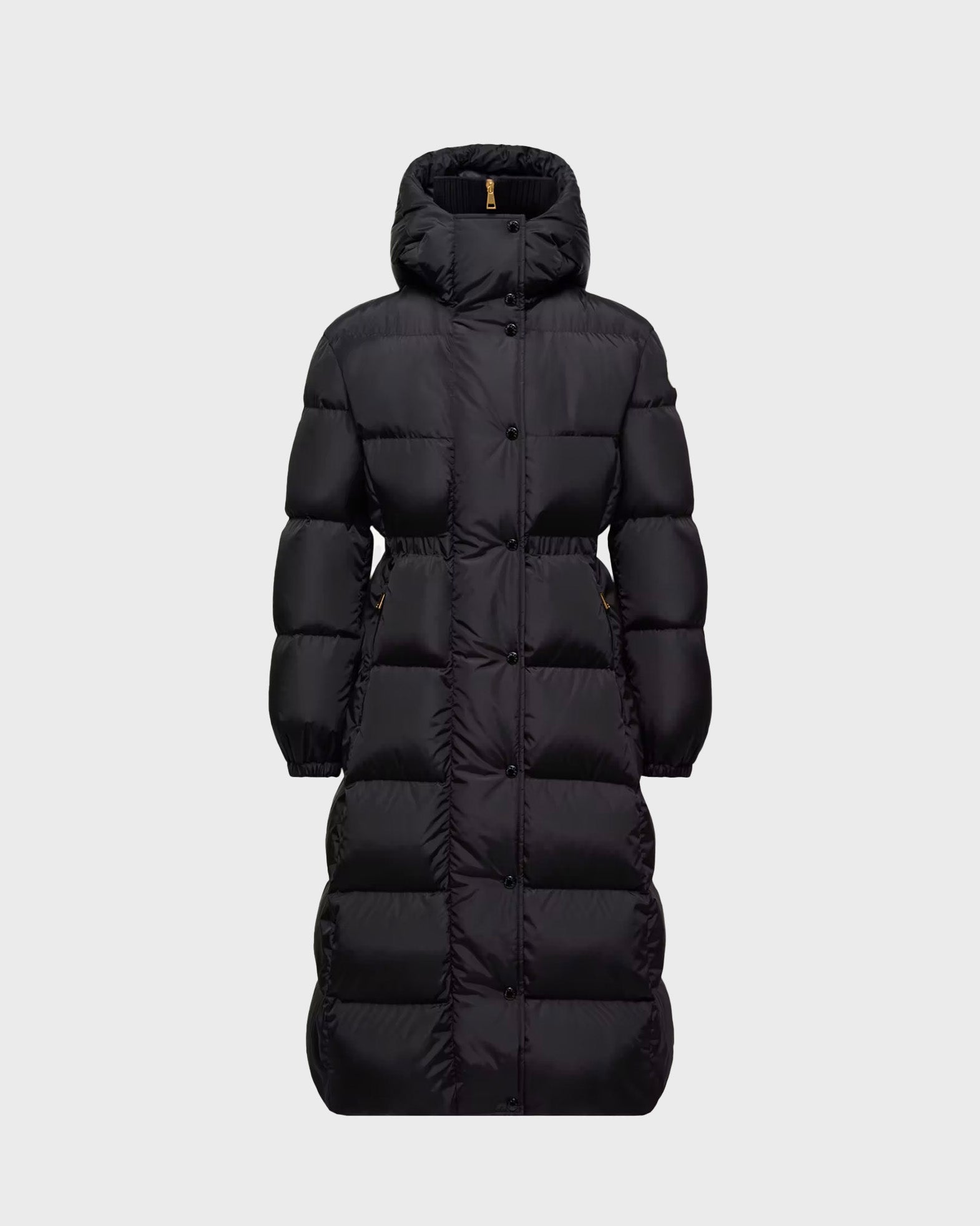 Moncler Jacket Chamer Long Coat Black MONCLER