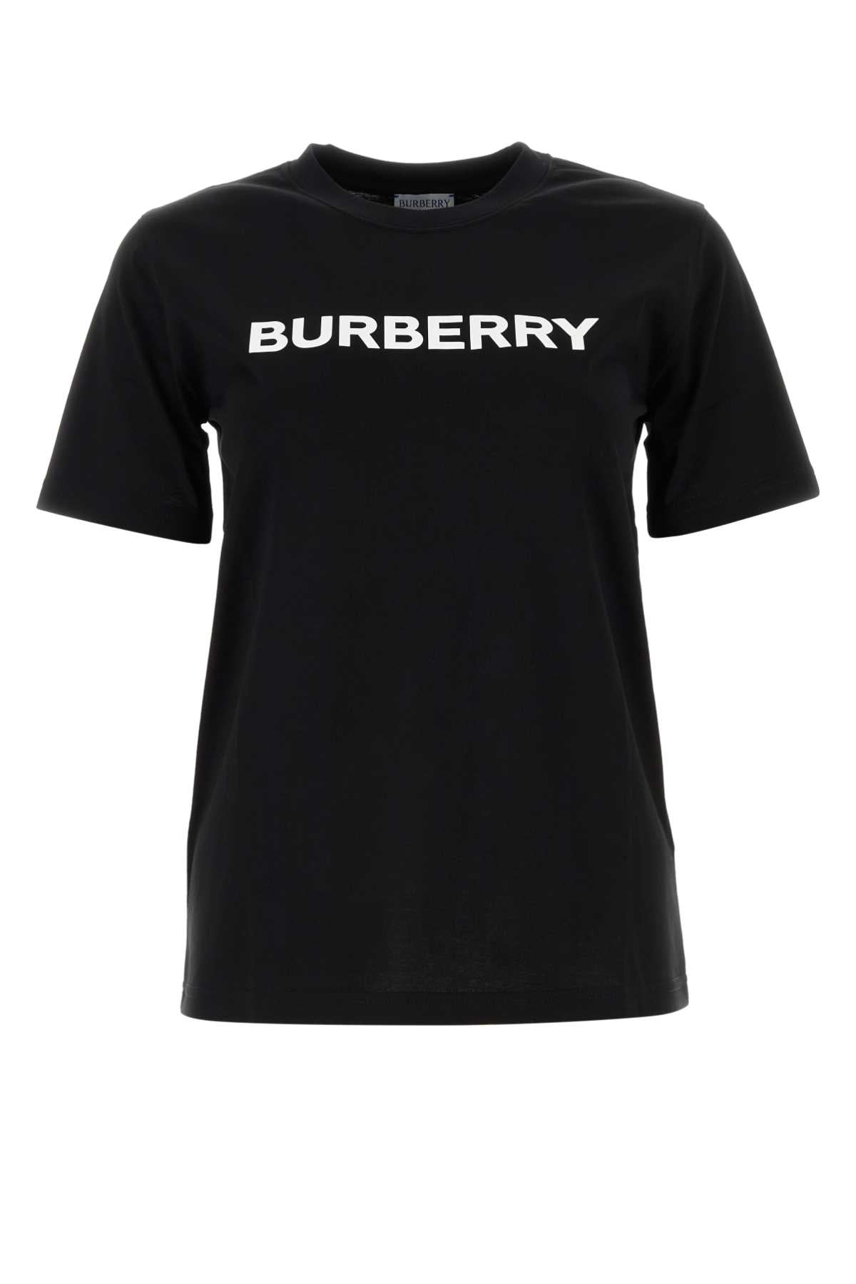 Logo-Printed Cotton T-Shirt — Black