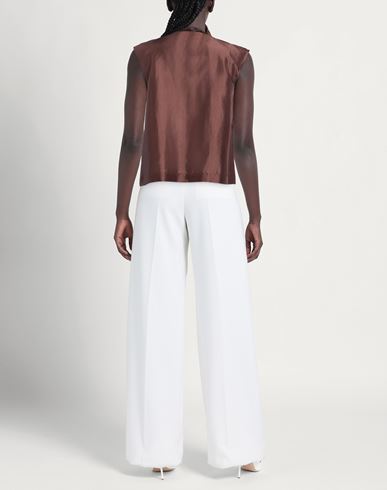 Woman Top Chocolate brown Size 4 Silk