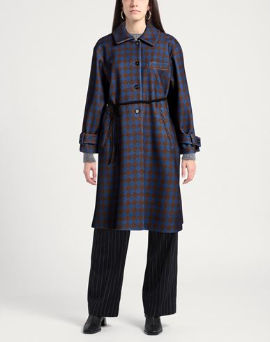 Woman Coat Blue Size 4 Wool