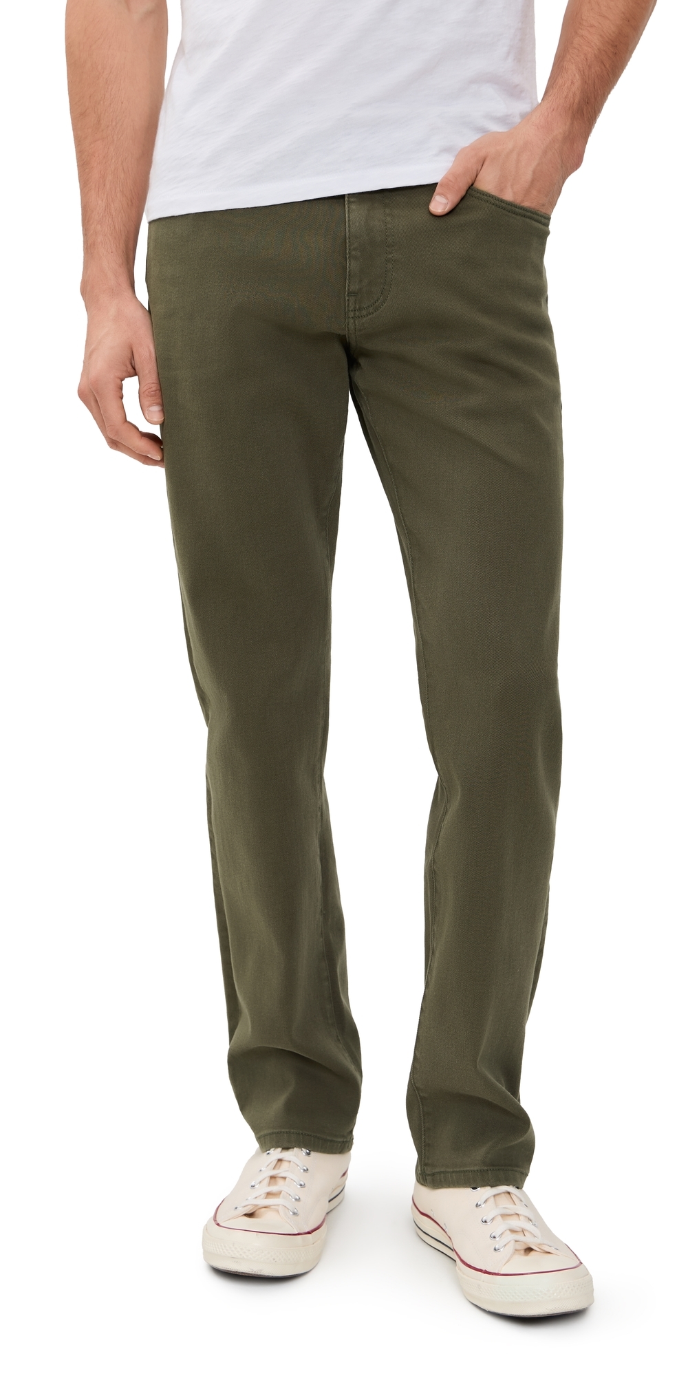 AMS Slim Jeans 32 Moss Green
