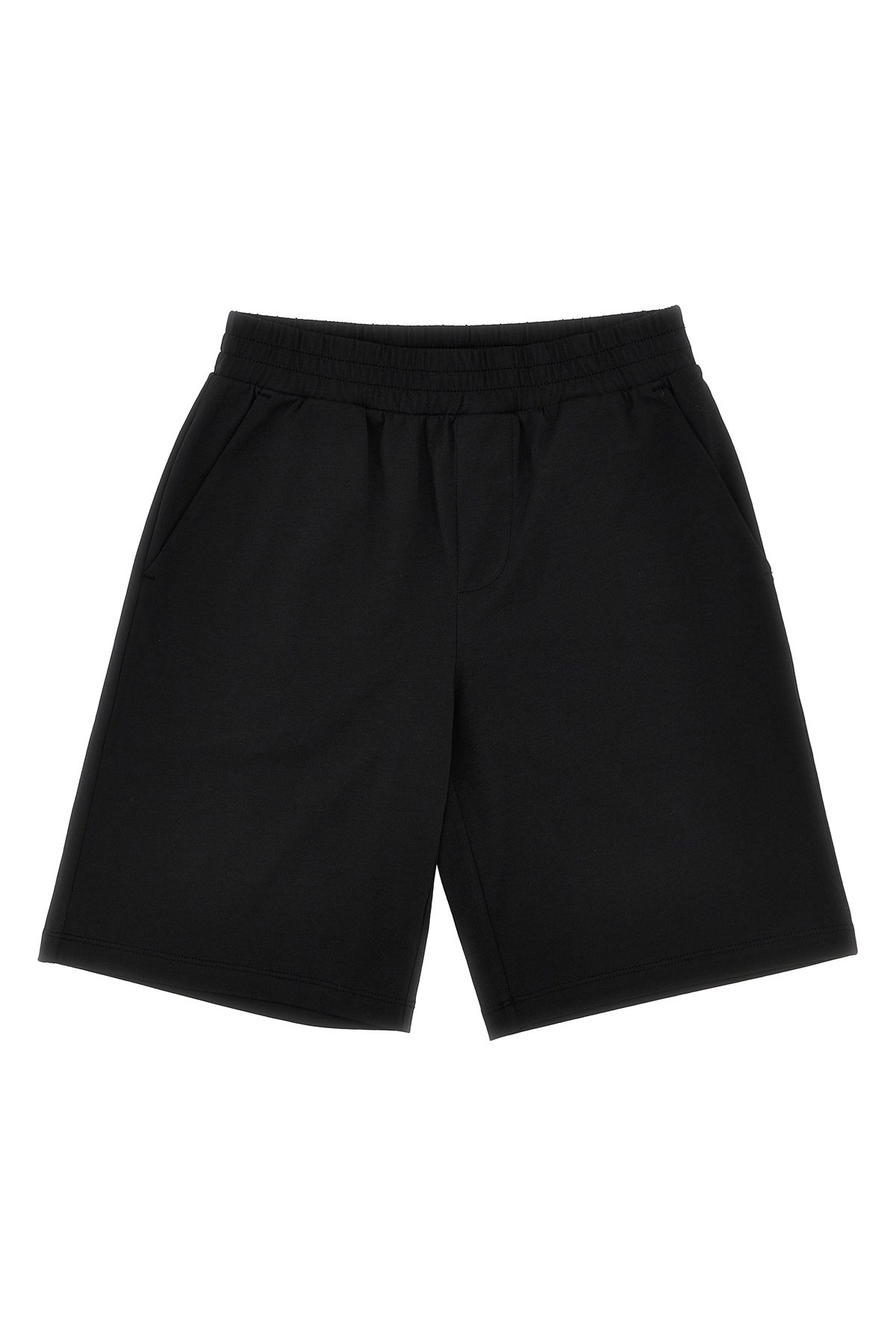 Logo Patch Bermuda Shorts