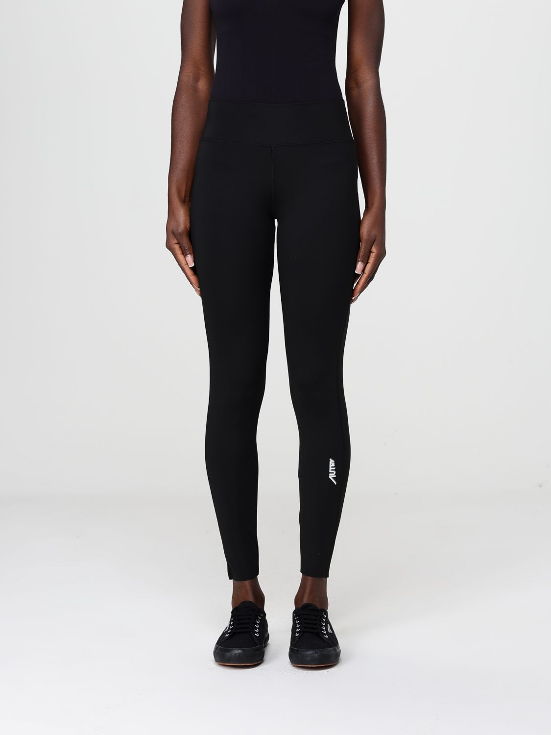 Autry - branded leggings stretch fit ankle length