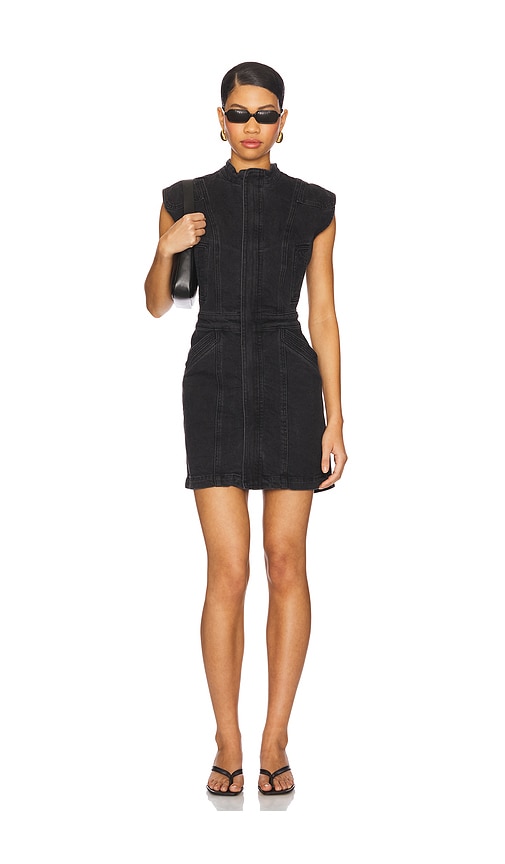 Seventy + Mochi Juno Dress in Washed Black. L also in