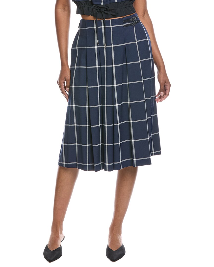 Coryn Pleated Midi Skirt