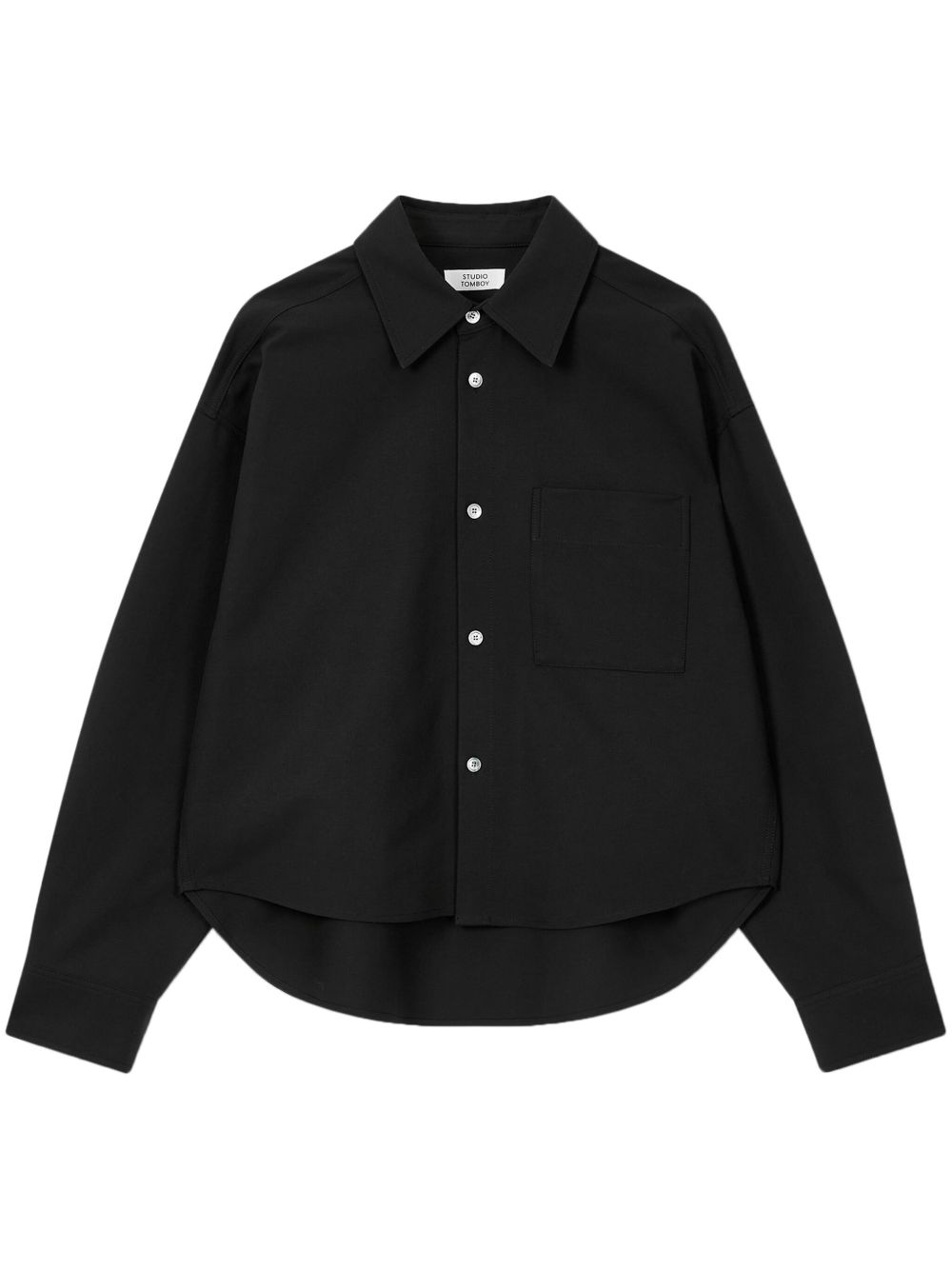One-pocket shirt - Black