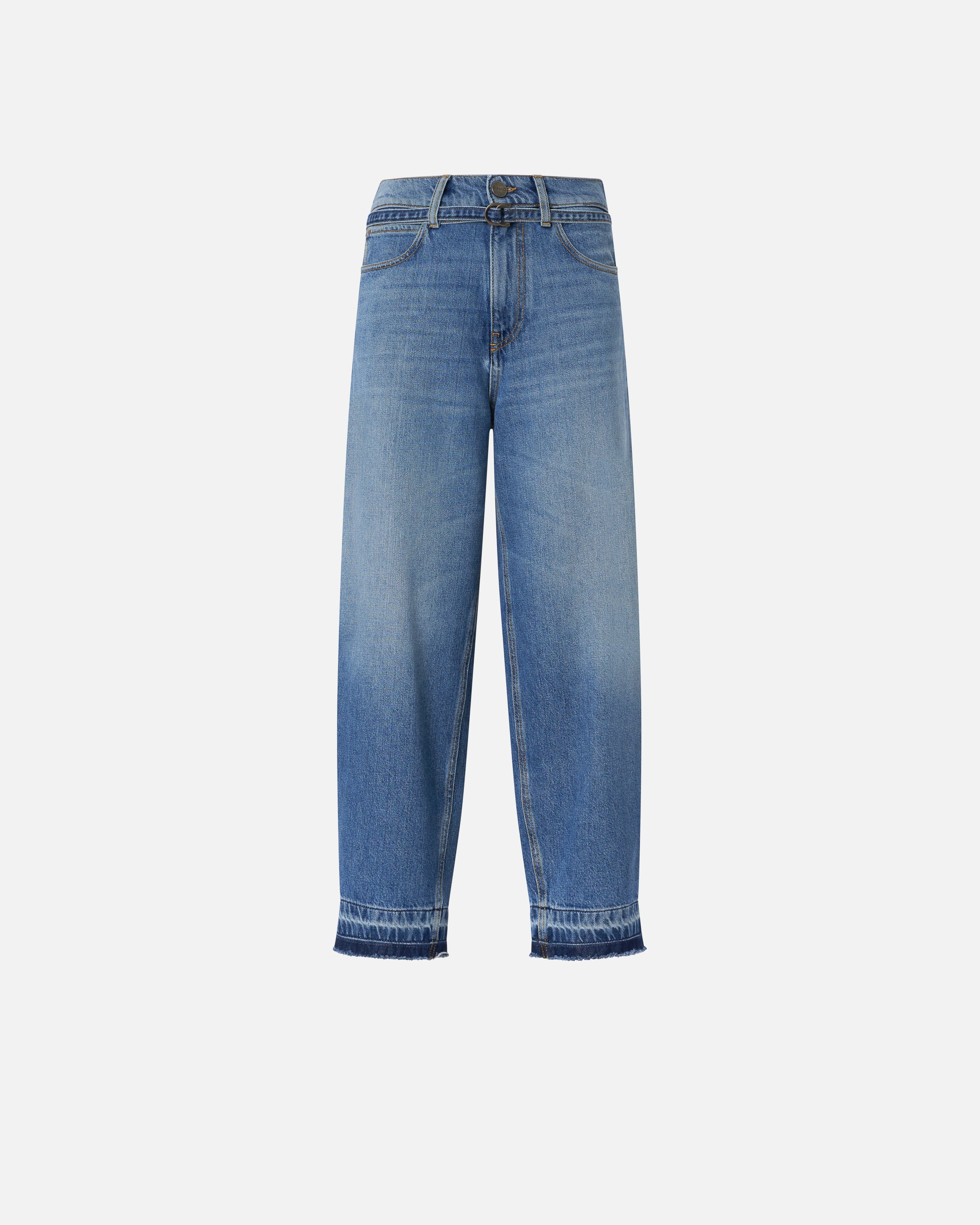 Balloon jeans with worn effect - 24