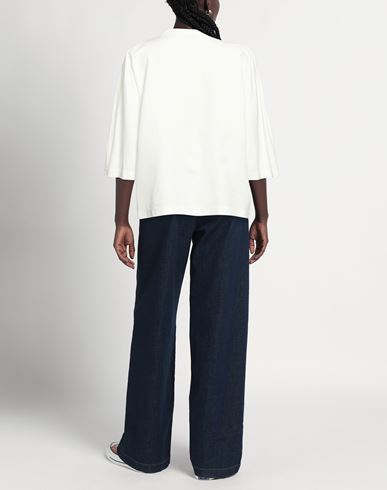 Woman Jacket Off white Size 12 Viscose, Linen