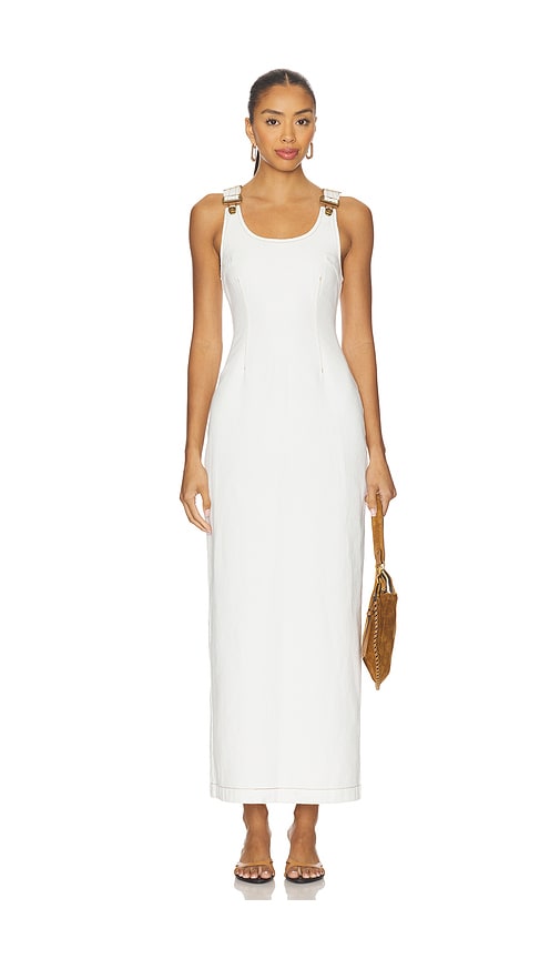 LIONESS Sixteen Candles Maxi Dress in Porcelain. XXL also in XXS, XS, S, M
