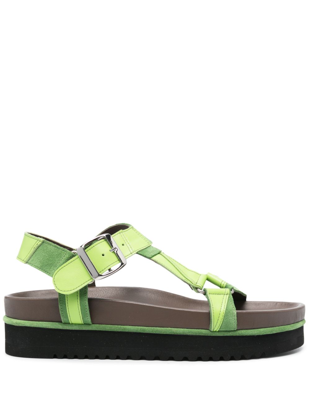 Bailey leather sandals - Green