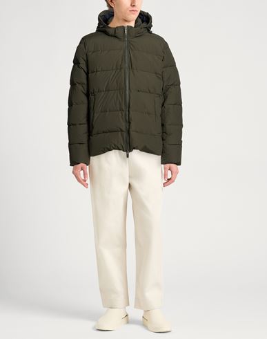 Man Puffer Dark green Size XXL Polyester, Polyurethane