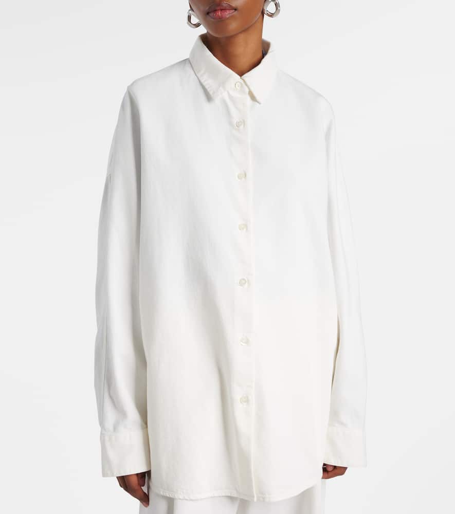 Dries Van Noten Oversized denim shirt