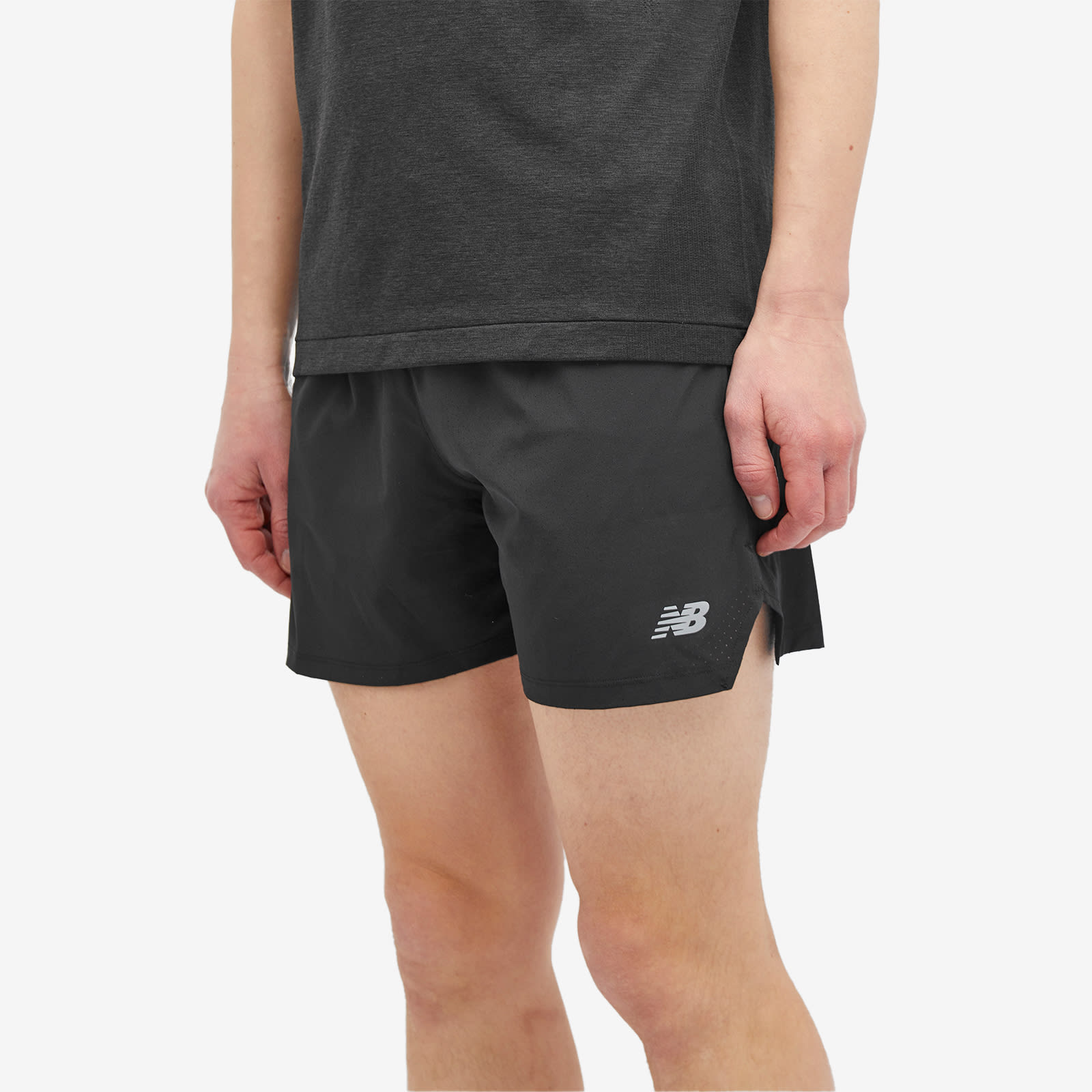 Men's RC Seamless Short 5 Inch in Black