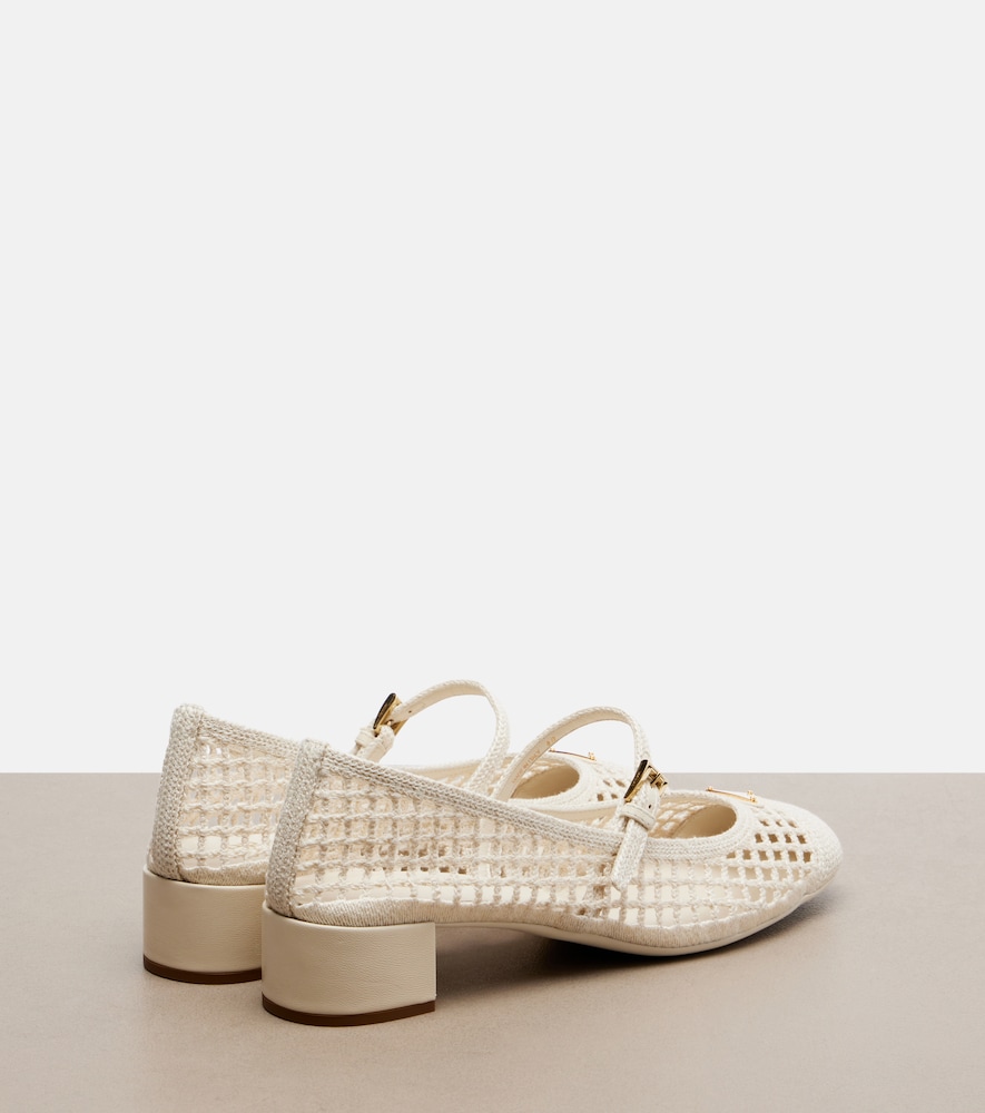Crochet Mary Jane pumps