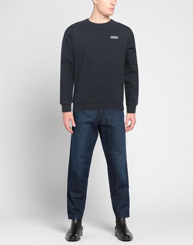 Barbour Man Sweatshirt Navy Size M Cotton, Polyester