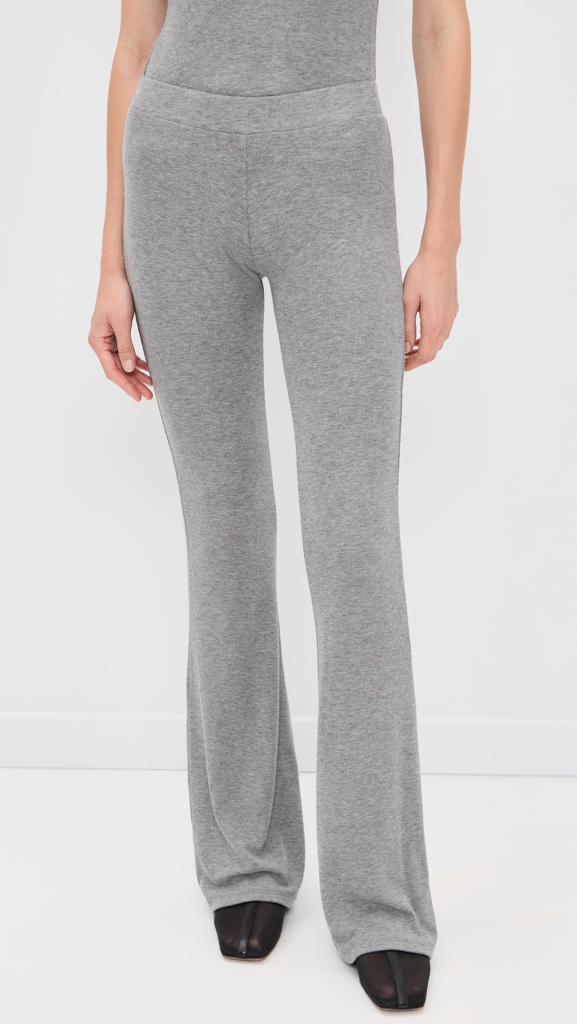 Knit Pants Medium Heather Grey
