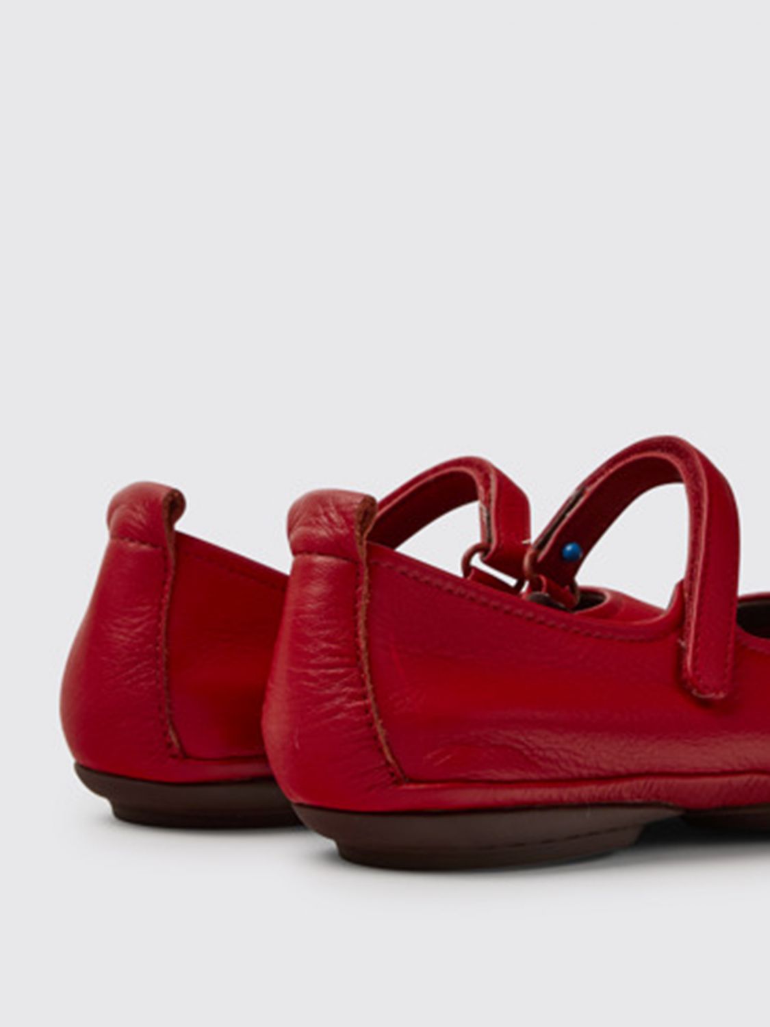 Ballet Flats Woman color Red