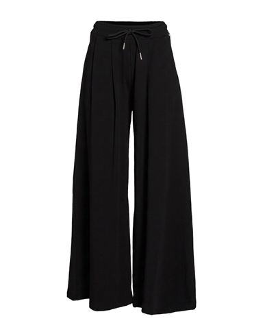 Woman Pants Black Size M Cotton, Elastane