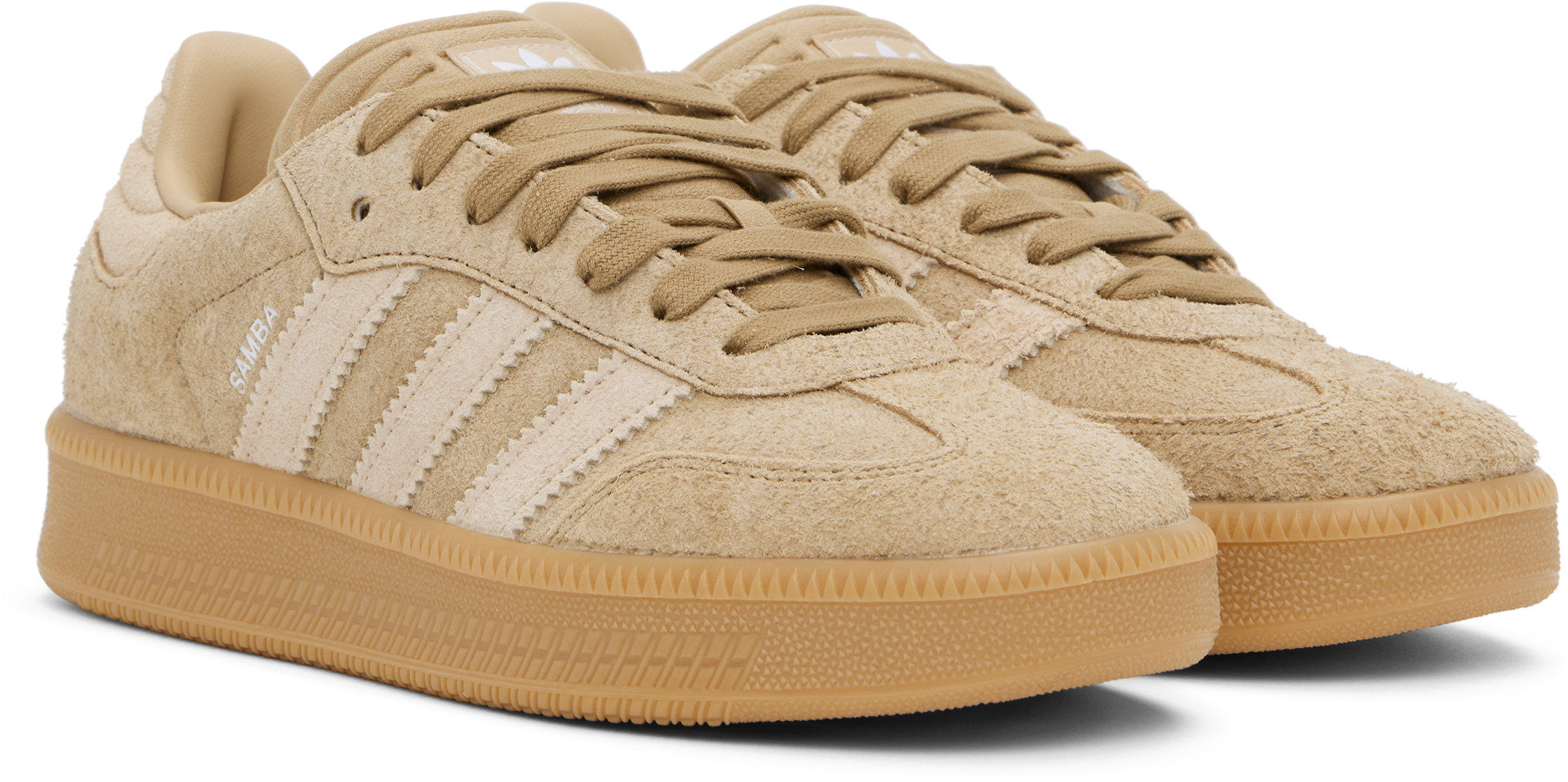 Adidas Originals Beige Samba XLG Sneakers