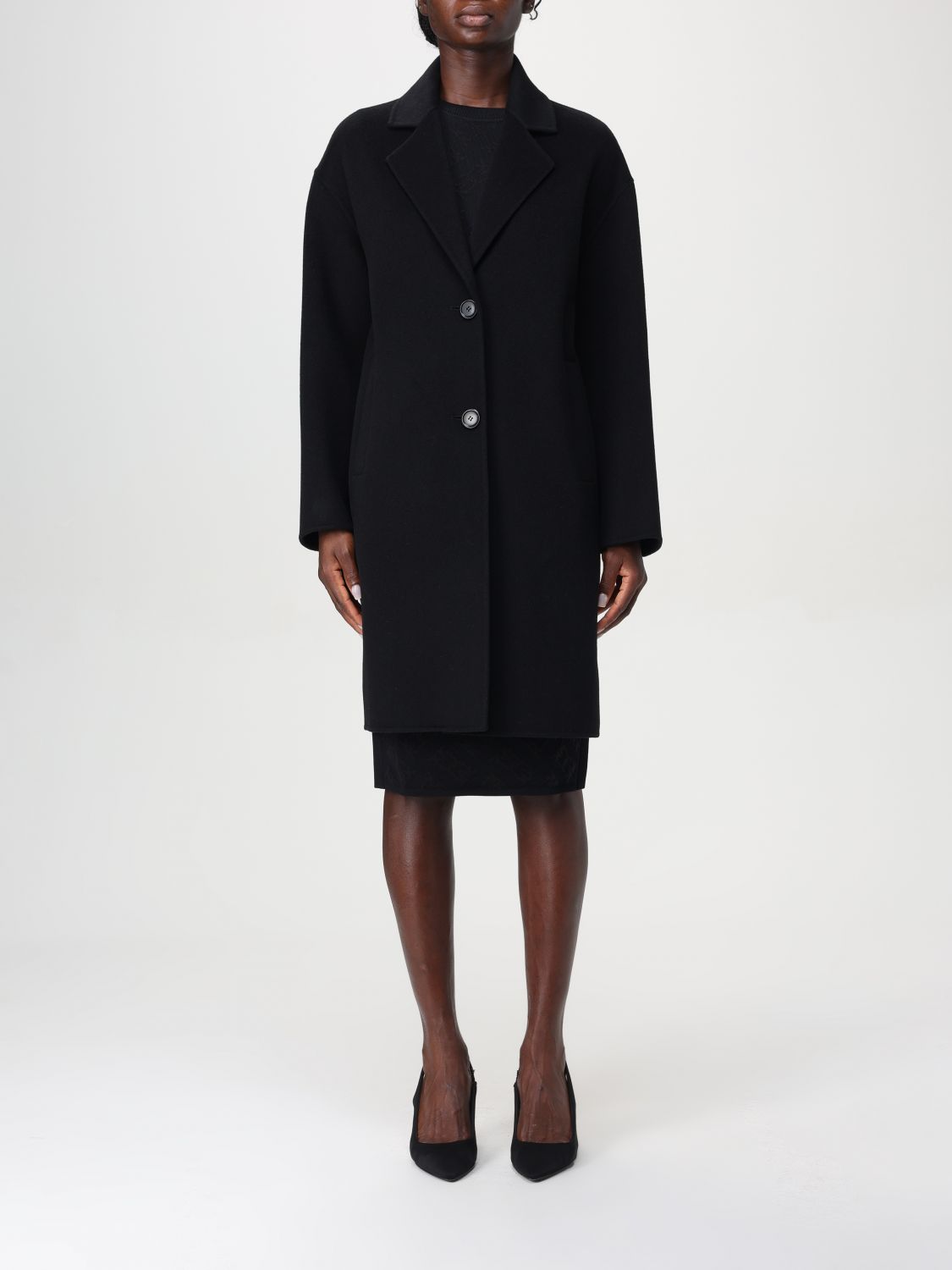 Coat Woman color Black