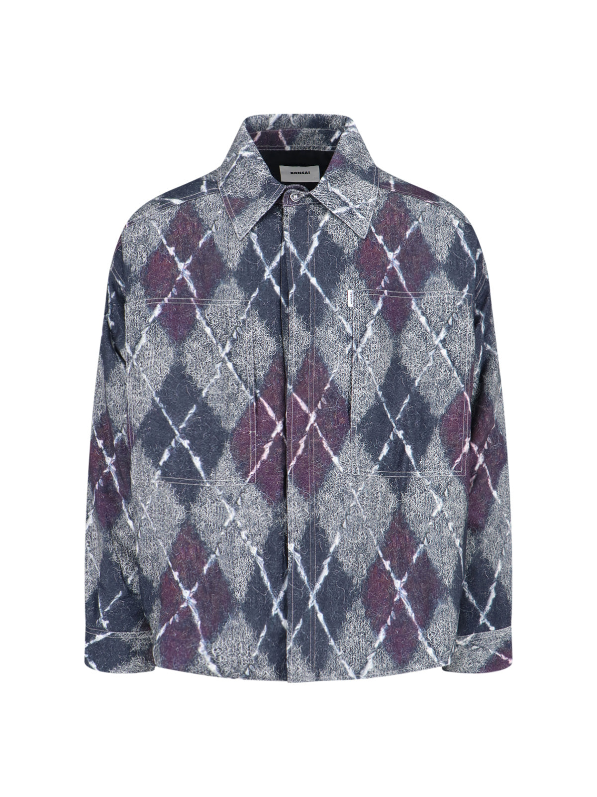 Men's Wool-Blend Knit Jacket