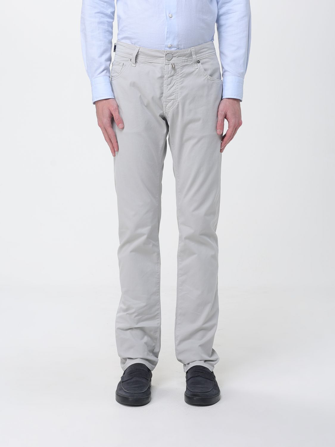 Jeans Men color Grey 1
