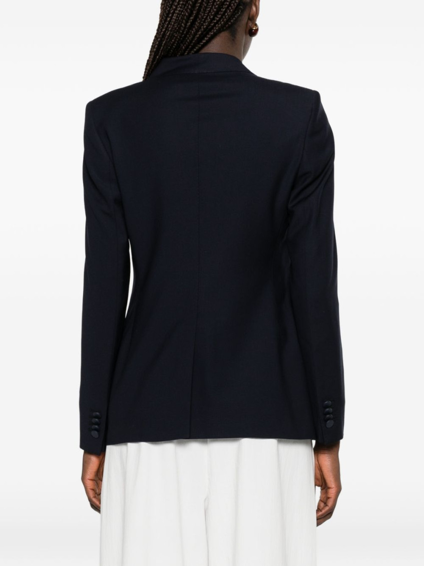 Tagliatore - double breasted blazer buttoned cuffs shoulder