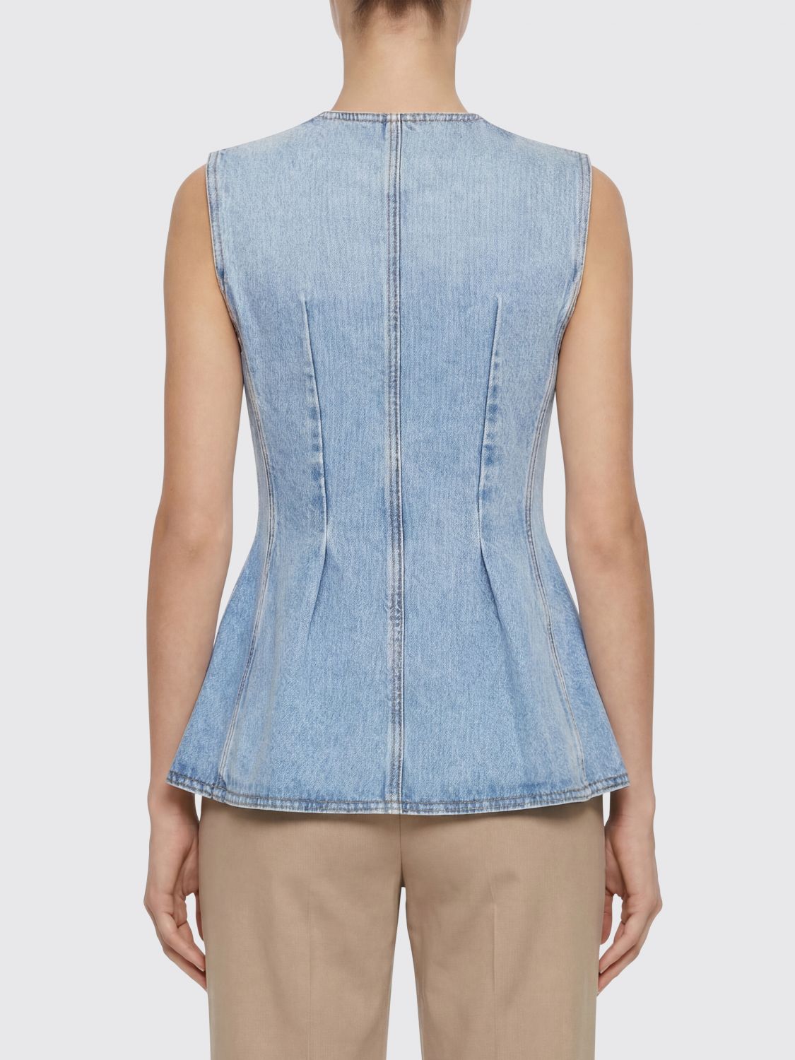 Top Woman color Blue
